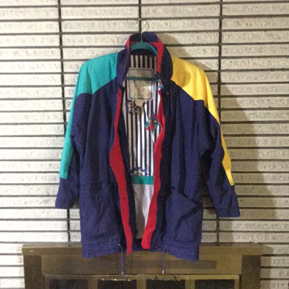 1980’s rainbow jacket